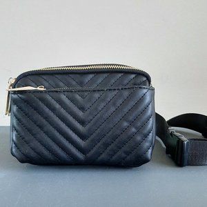 UTO Fanny Pack/Belt Bag - Black - One Size